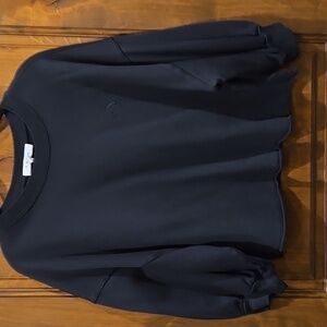 Frame M cropped puff sleeve